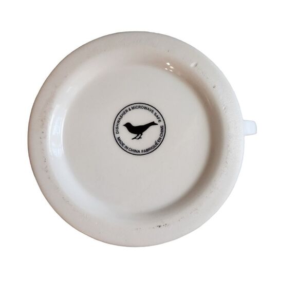 Anthropologie M Monogram Mug Home Kitchen Vintage - Picture 2 of 4